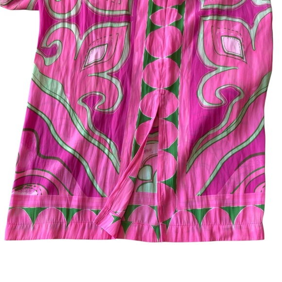 Women’s Rose + Olive Hot Pink & Lime Green Two Piece Pant Set - Picture 7 of 15